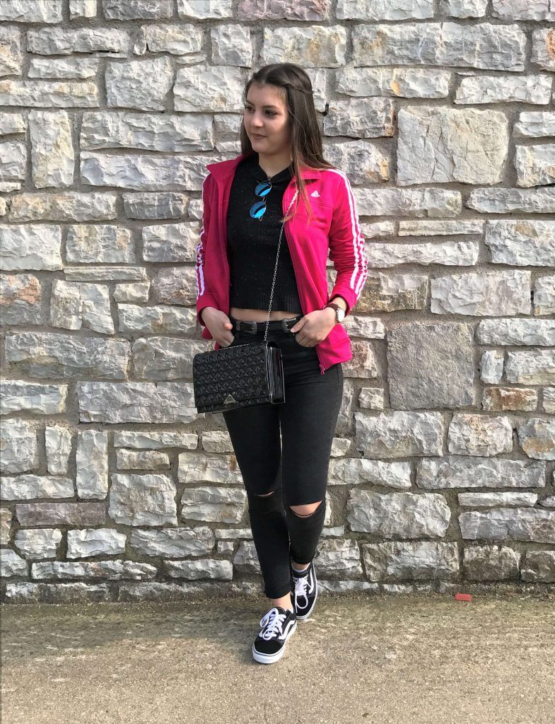 sporty chic outfit