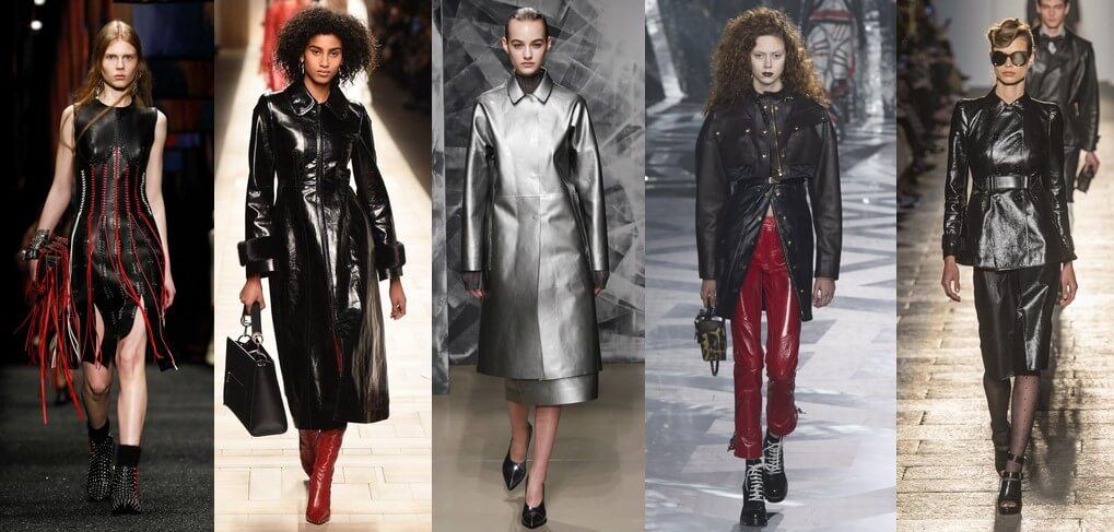 winter trends leather