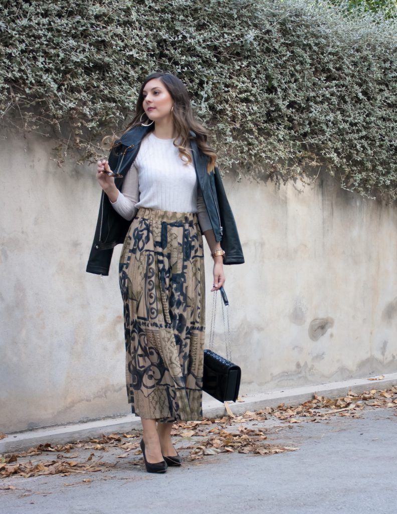 midi skirt outfit