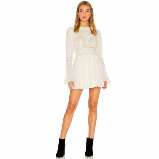 white little winter dress