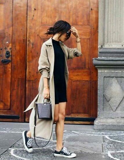 trench coat outfit ideas