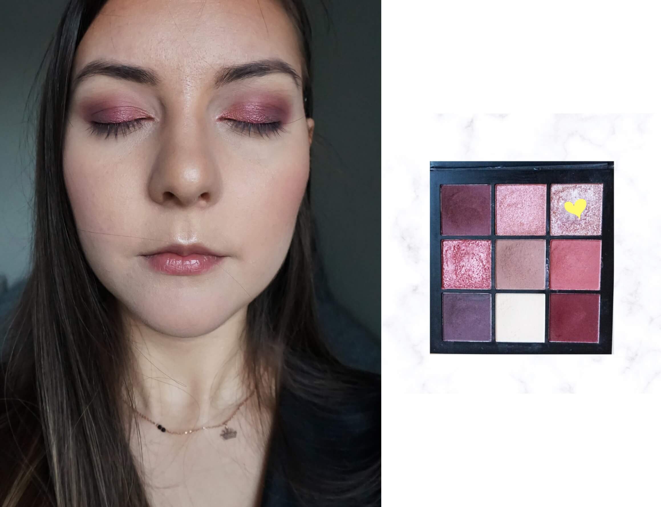 huda mini palette makeup tutorial